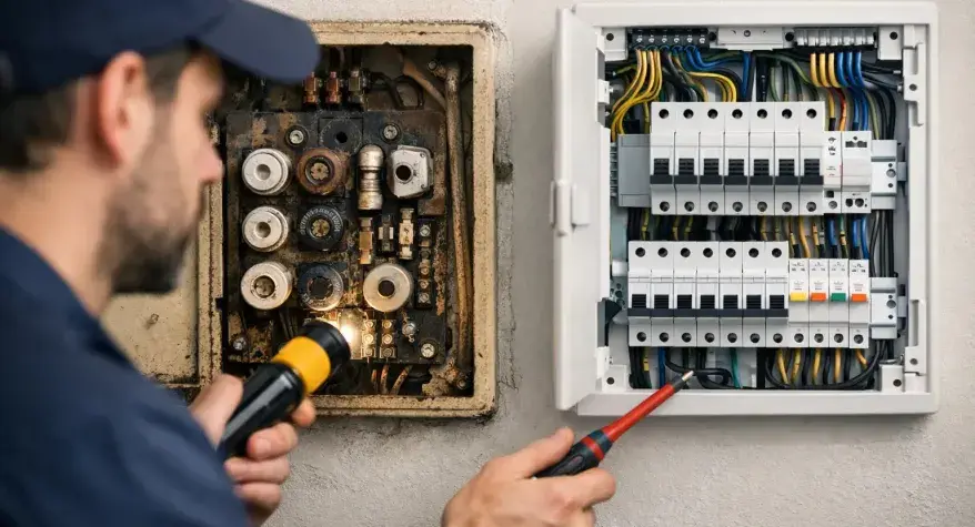  Dollis Hill electrician explains when a fuse box should be replaced