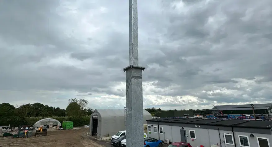 Commercial CCTV Installation for Main Yard Security in North West London