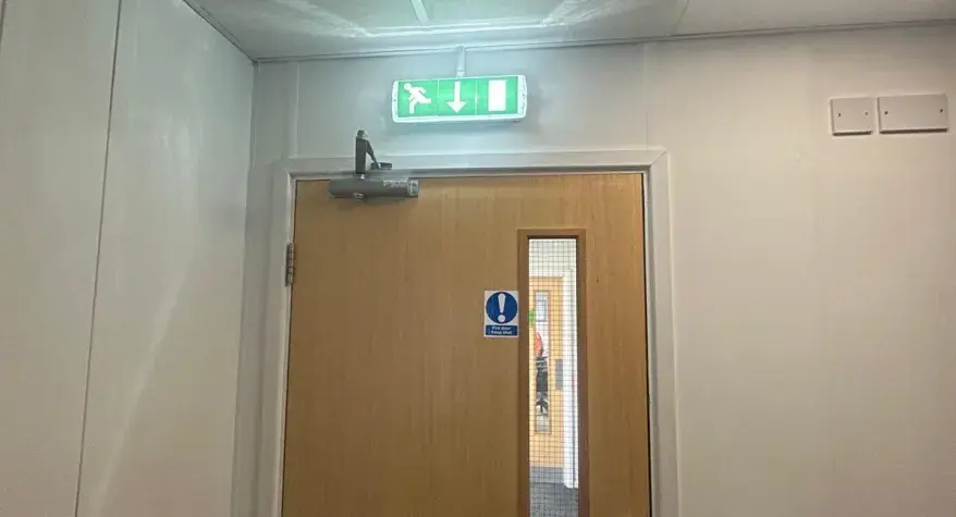 Emergency lighting in office Dollis Hill